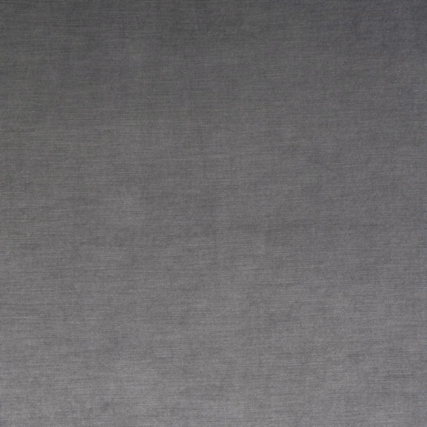 Smooth silver-grey plain fabric with a soft, even woven texture
