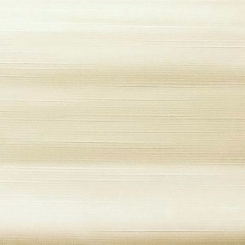 Pale ivory fabric swatch with fine horizontal striations and soft cream tones