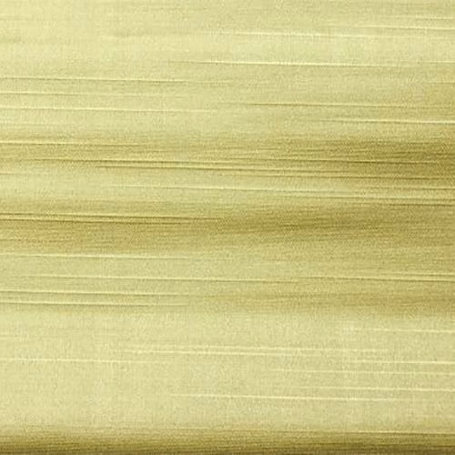 Pale lime-green textured fabric with subtle horizontal striations and a soft sheen