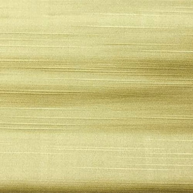 Pale lime-green textured fabric with subtle horizontal striations and a soft sheen