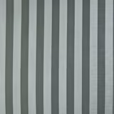 Vertical teal and pale grey stripes with a soft woven texture