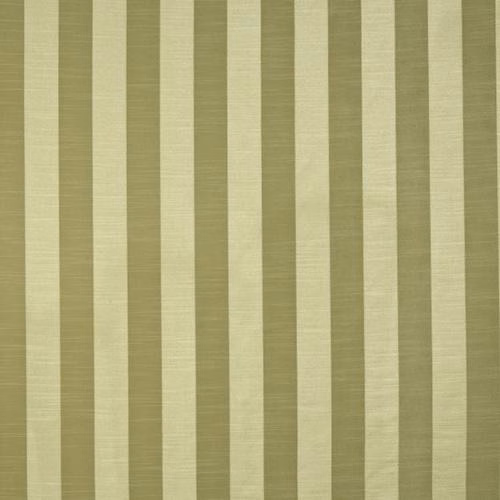 Vertical lime and olive striped fabric swatch with subtle woven texture