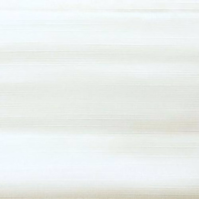 Pale ivory white fabric swatch with subtle horizontal grain and soft sheen