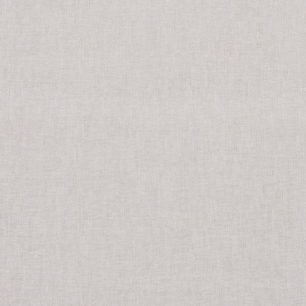 Pale ivory plain woven fabric with a fine linen-like texture