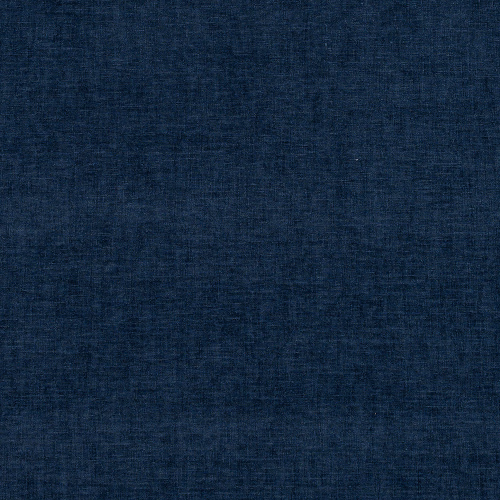 Deep navy woven fabric with a fine textured grain and subtle tonal flecks