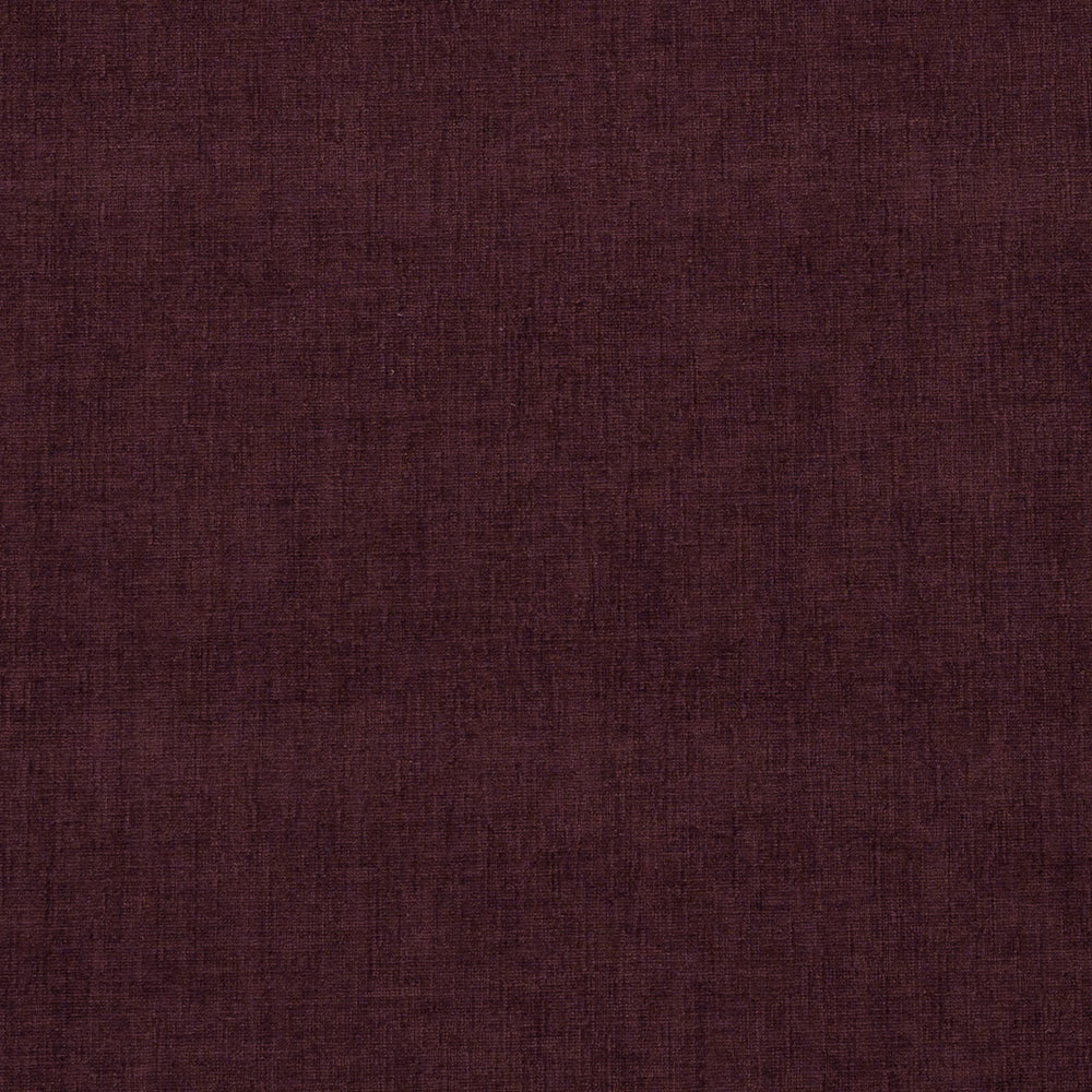 Deep plum plain weave fabric with subtle textured crosshatch
