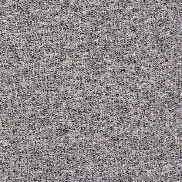 Close-up of a cool indigo-grey plain woven fabric with a мелange texture