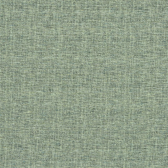Soft jade green woven fabric with a fine, heathered texture