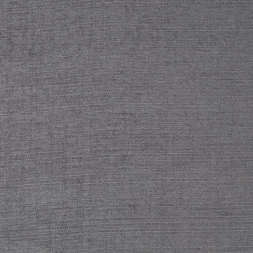 Soft dove grey woven fabric with a fine, textured plain surface
