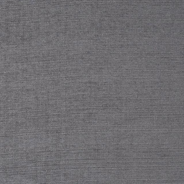 Soft dove grey woven fabric with a fine, textured plain surface