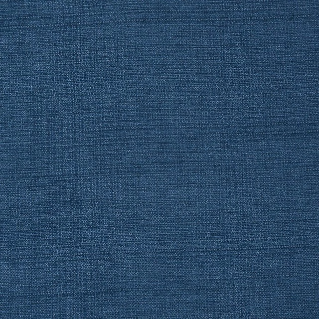 Close-up of deep teal woven fabric with a fine textured surface