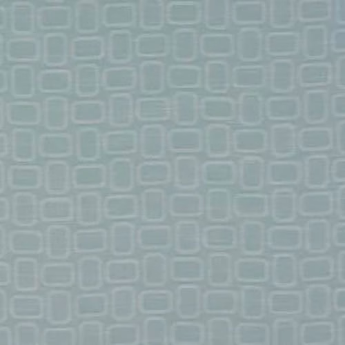 Pale seafoam blue fabric with a small rounded-square geometric weave