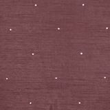 Deep cherry-plum woven fabric with small pale dot motif