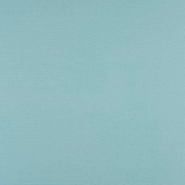 Pale aqua plain-woven cotton swatch with a fine, even texture