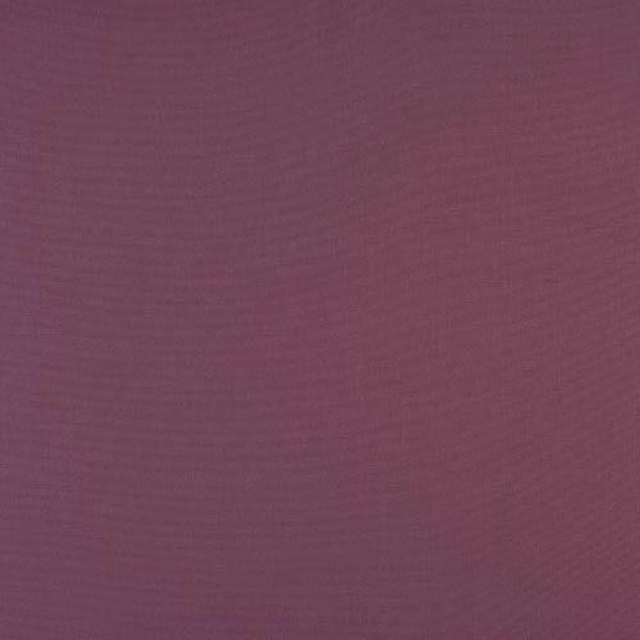 Deep plum purple plain cotton swatch with fine woven texture