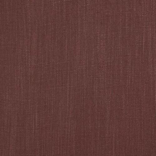 Deep raisin burgundy plain fabric with fine slubbed texture