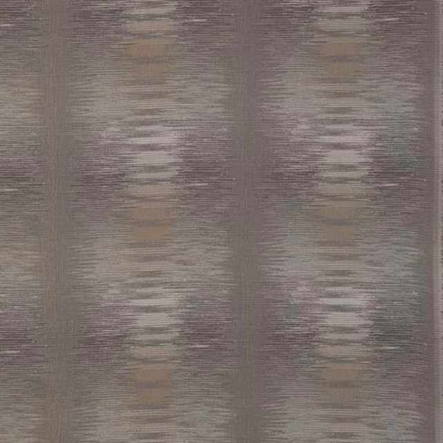 Soft dove-grey woven fabric with subtle vertical shimmer and striated texture
