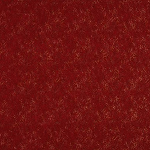 Deep berry red woven fabric with a softly mottled textured surface