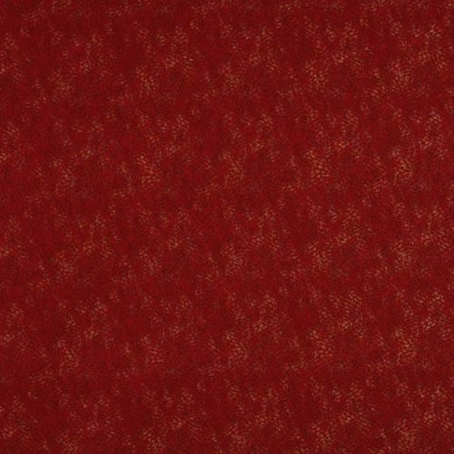 Deep berry red woven fabric with a softly mottled textured surface