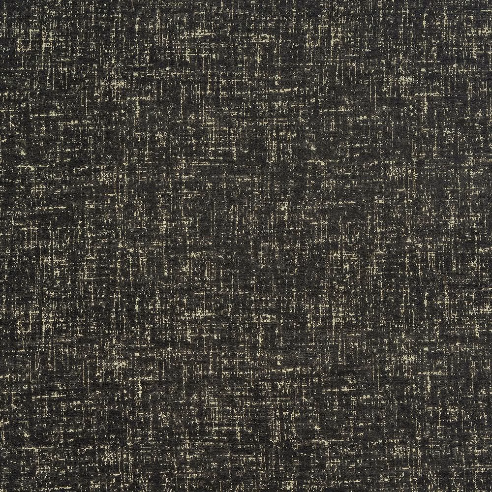 Dark olive woven fabric with pale flecked texture and subtle metallic shimmer