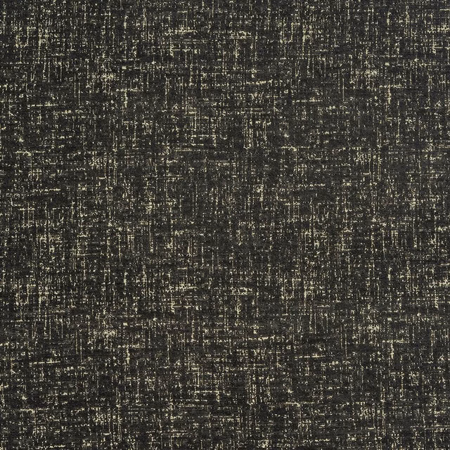 Dark olive woven fabric with pale flecked texture and subtle metallic shimmer
