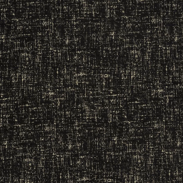 Dark graphite fabric with fine crosshatched texture and scattered metallic flecks