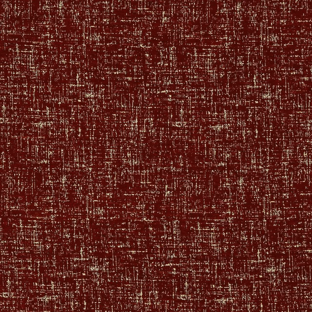 Deep burgundy textured fabric with fine gold flecks and distressed crosshatch weave
