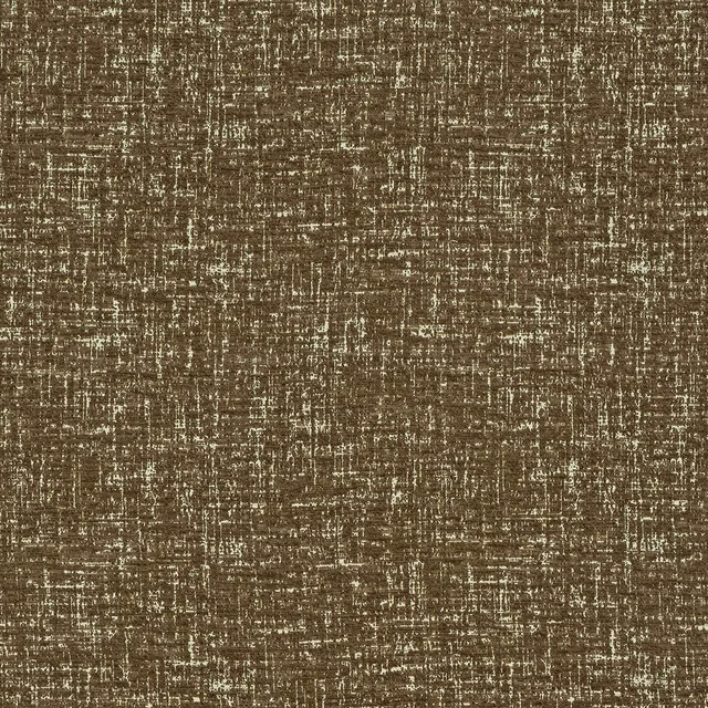 Textured brown and sand woven fabric with subtle metallic flecks