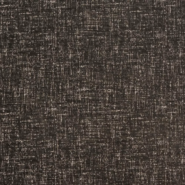 Dark smoky brown textured fabric with scattered pale flecks and a fine crosshatch weave