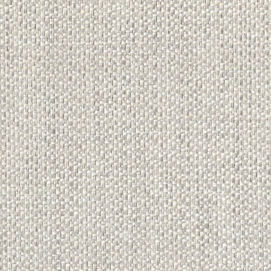 Close-up of pale ash grey woven fabric with a fine textured surface