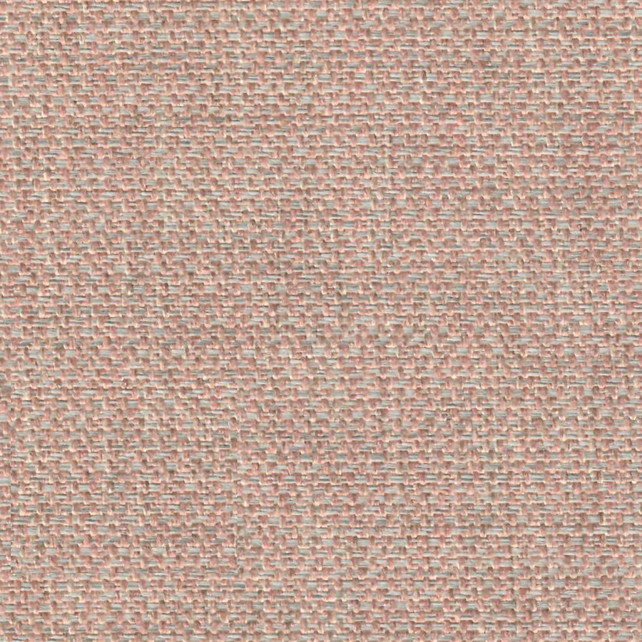 Close-up of soft blush pink woven fabric with fine basket texture