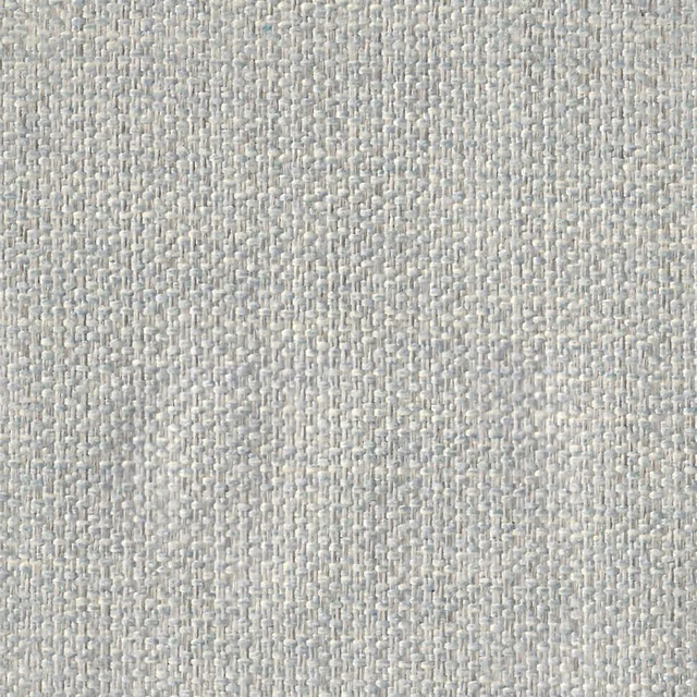 Close-up of pale duckegg blue woven fabric with a fine nubby texture