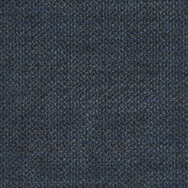 Close-up of a dark indigo woven fabric with fine textured flecking
