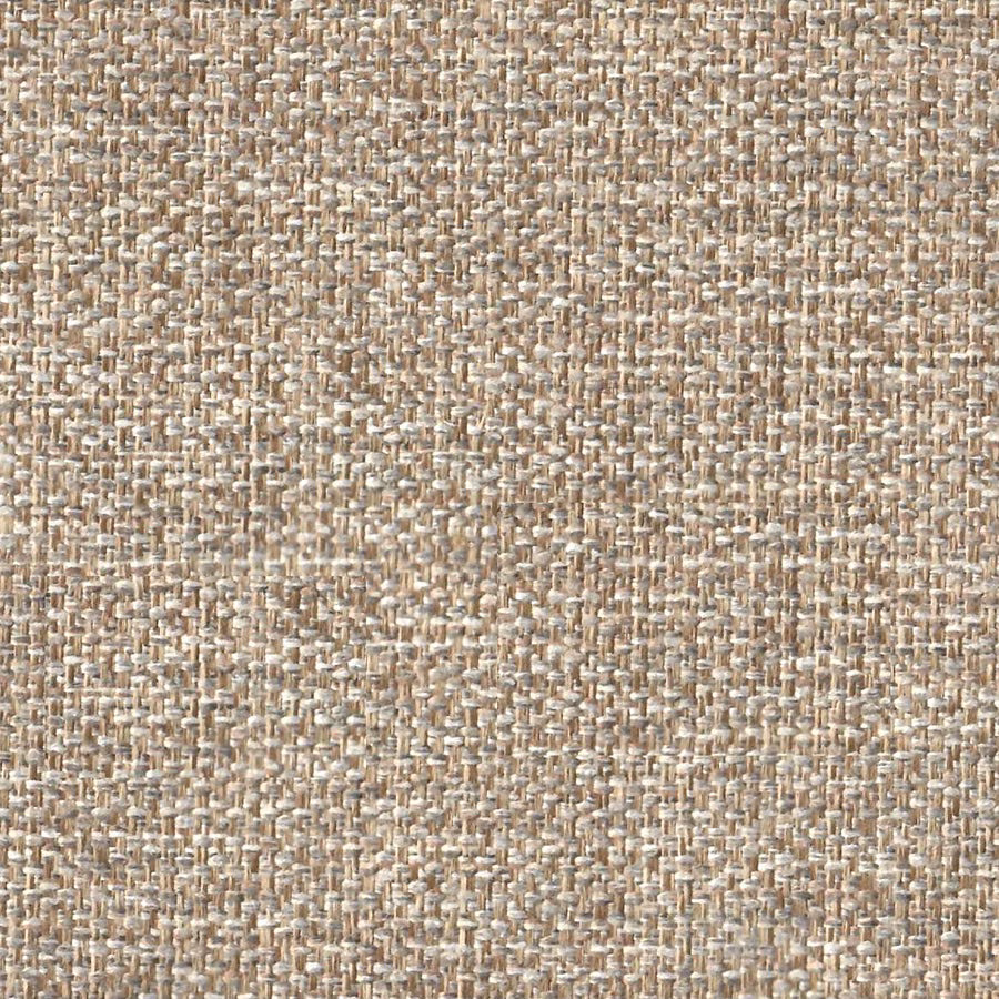 Close-up of warm mushroom taupe woven fabric with fine textured surface