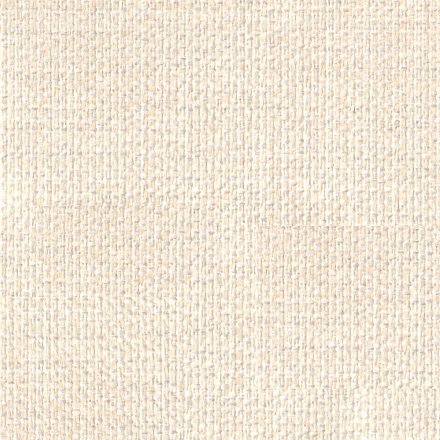 Close-up of a soft natural cream woven fabric with fine textured weave
