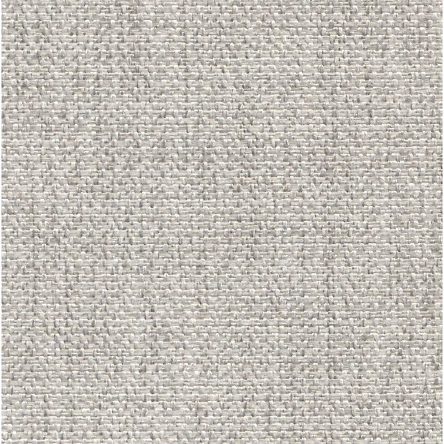 Pale silver grey woven fabric with a fine textured basketweave