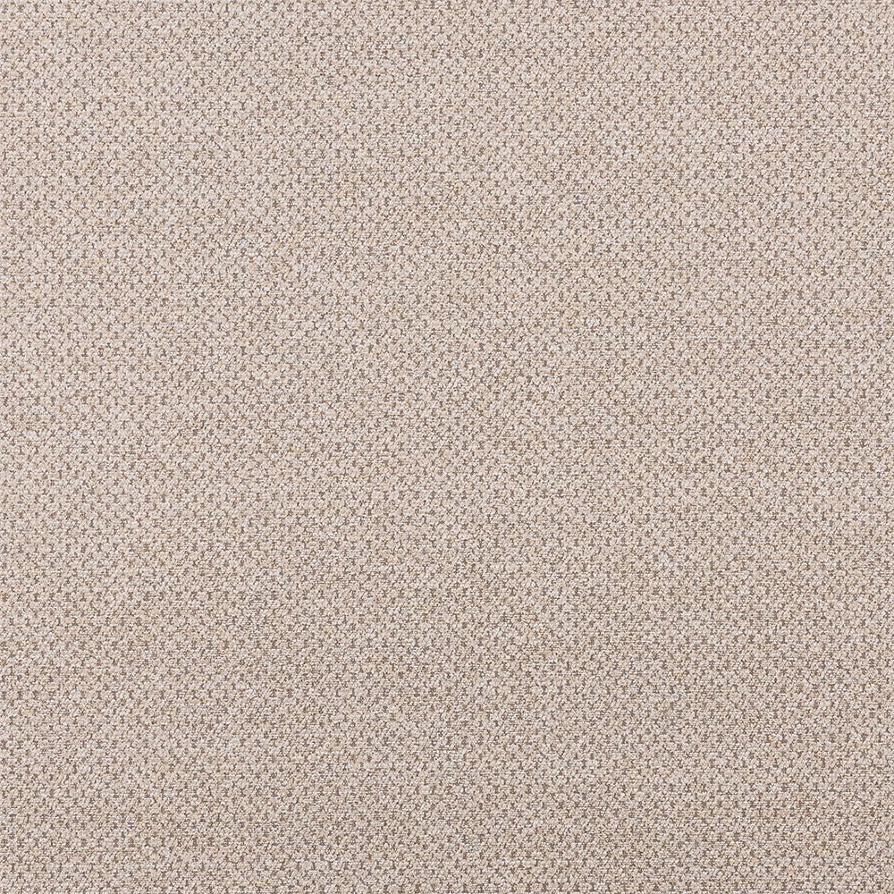 Close-up of soft ivory textured fabric with fine beige-grey flecks