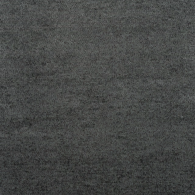 Close-up of deep moss green textured woven fabric with a subtle mottled finish