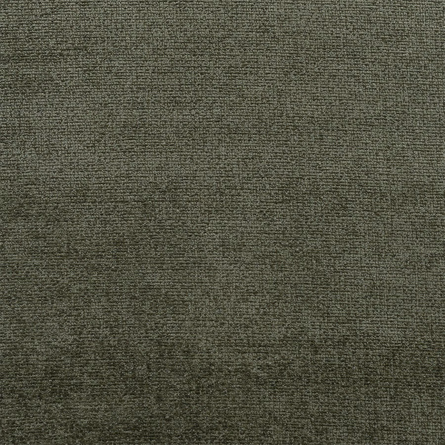 Muted olive green woven fabric with a fine, even textured surface