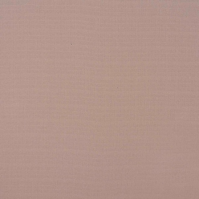 Plain blush pink woven fabric swatch with fine, even texture