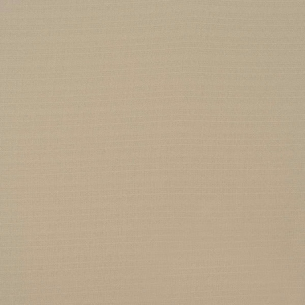 Close-up of plain soft warm cream woven fabric with fine texture