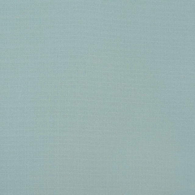 Pale aqua plain-woven fabric with a fine textured surface