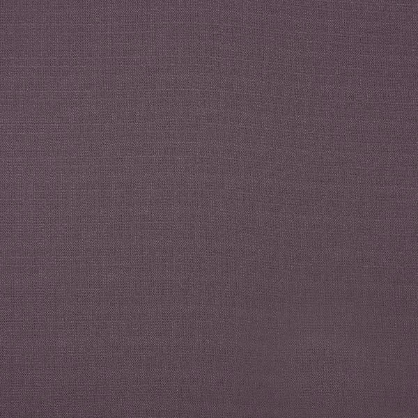 Close-up of muted plum heather plain woven fabric with fine texture