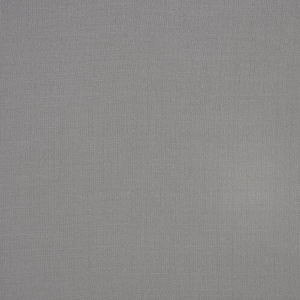 Soft dove grey plain woven fabric with a fine, even texture