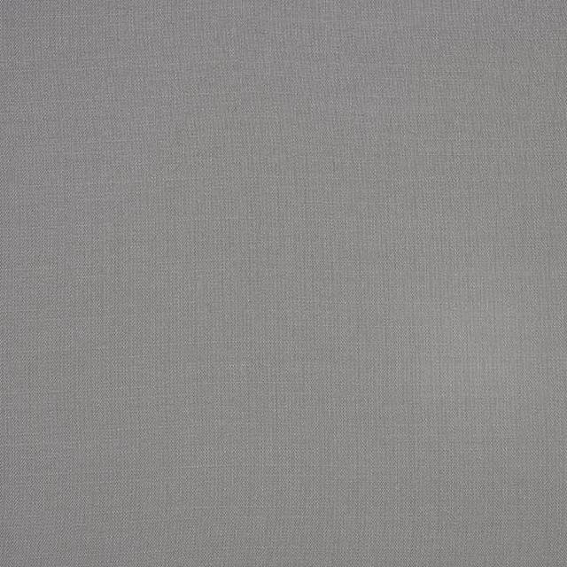 Soft dove grey plain woven fabric with a fine, even texture