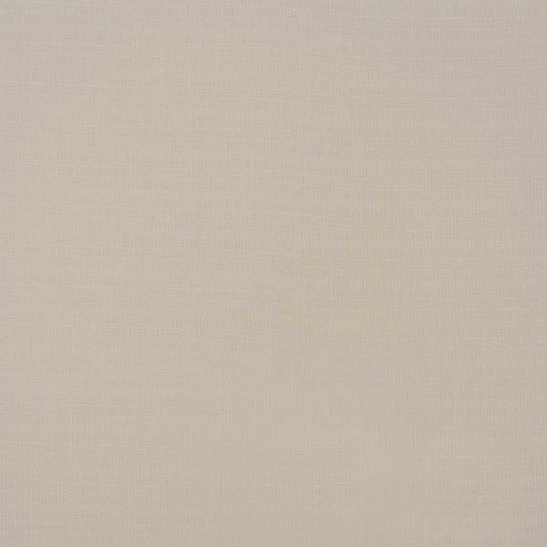 Soft beige cream plain weave fabric with fine linen-like texture