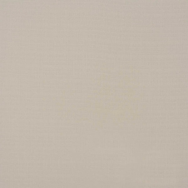 Soft beige cream plain weave fabric with fine linen-like texture
