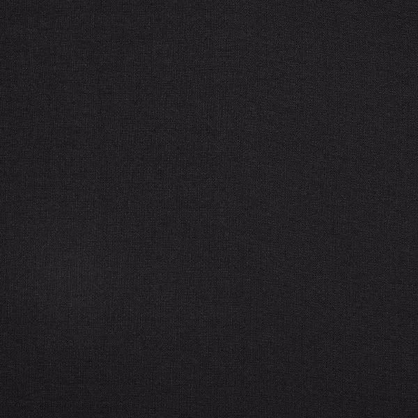 Close-up of deep charcoal-grey woven fabric with a fine matte texture