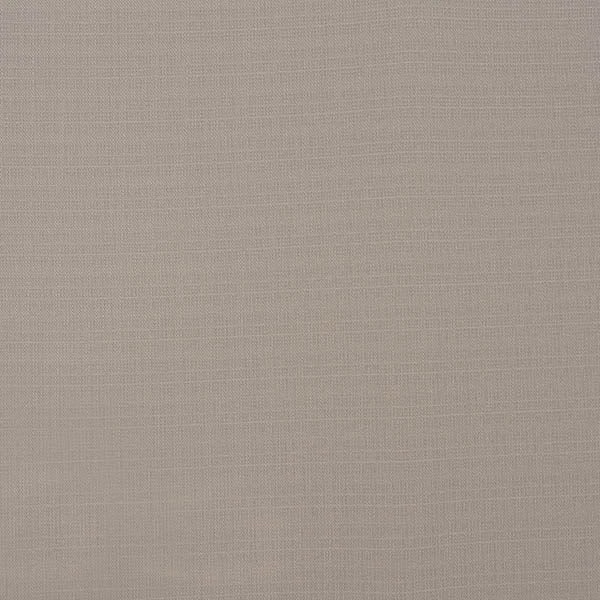 Soft putty beige plain woven fabric with fine linen-look texture