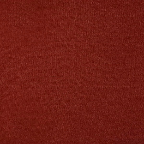 Deep wine-red plain woven fabric swatch with fine, even texture